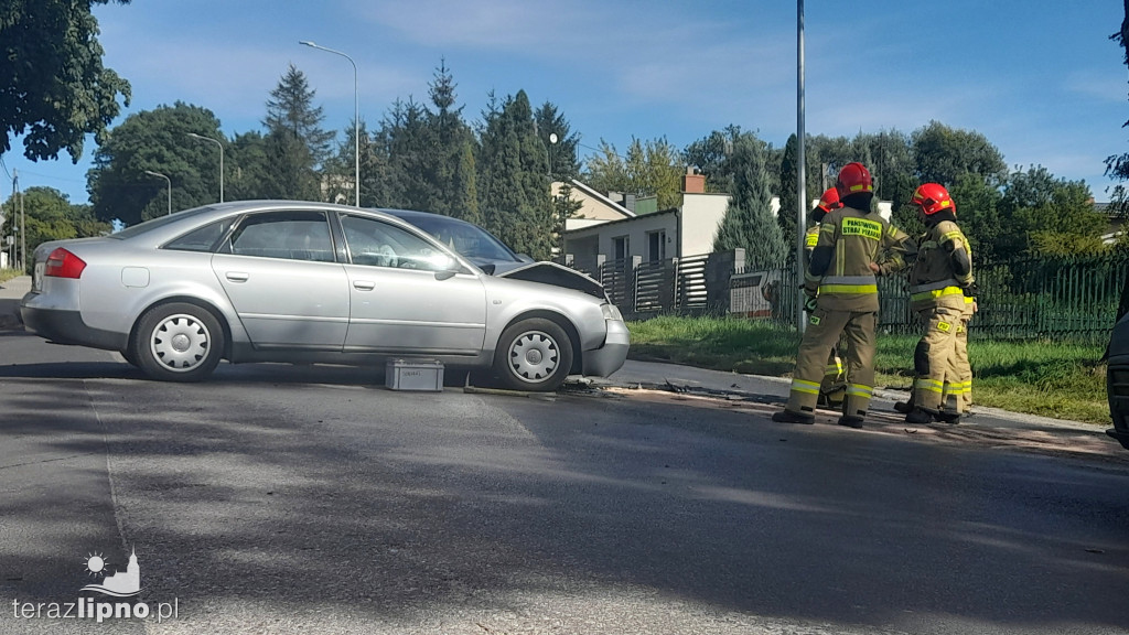 Lipno: Zderzenie dwóch pojazdów