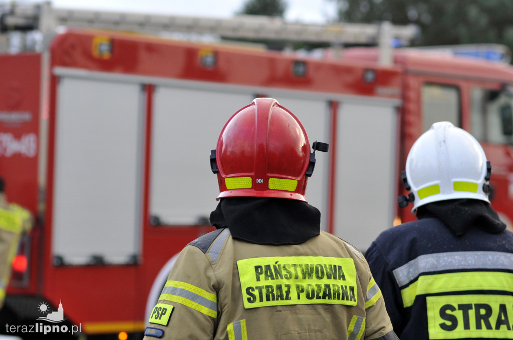 Pożar poddasza w Wiosce (gm. Skępe)