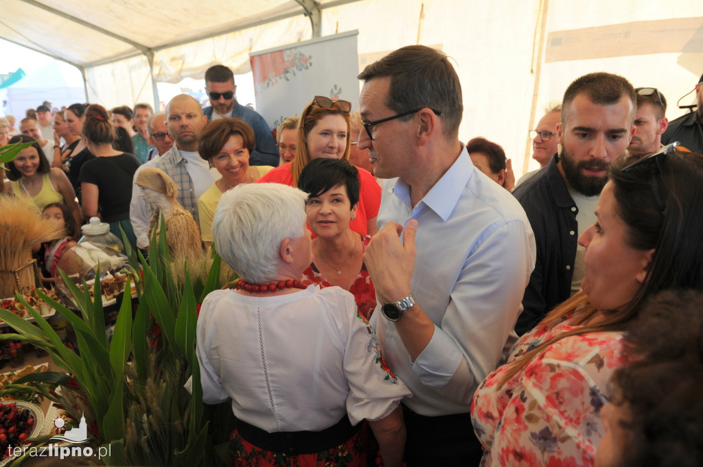 Premier Morawiecki w gminie Skępe