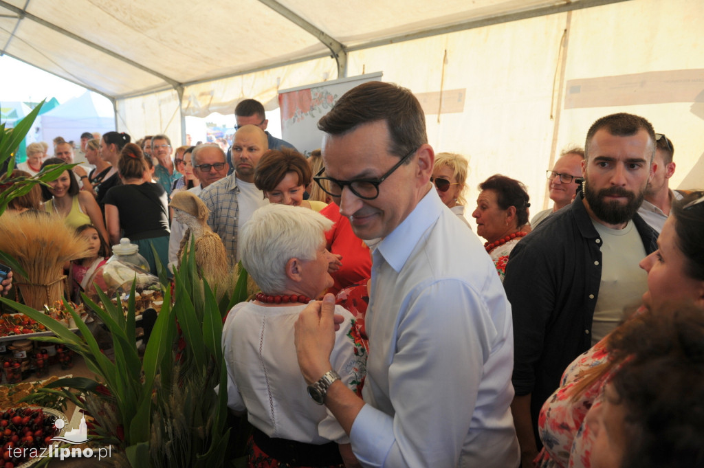 Premier Morawiecki w gminie Skępe