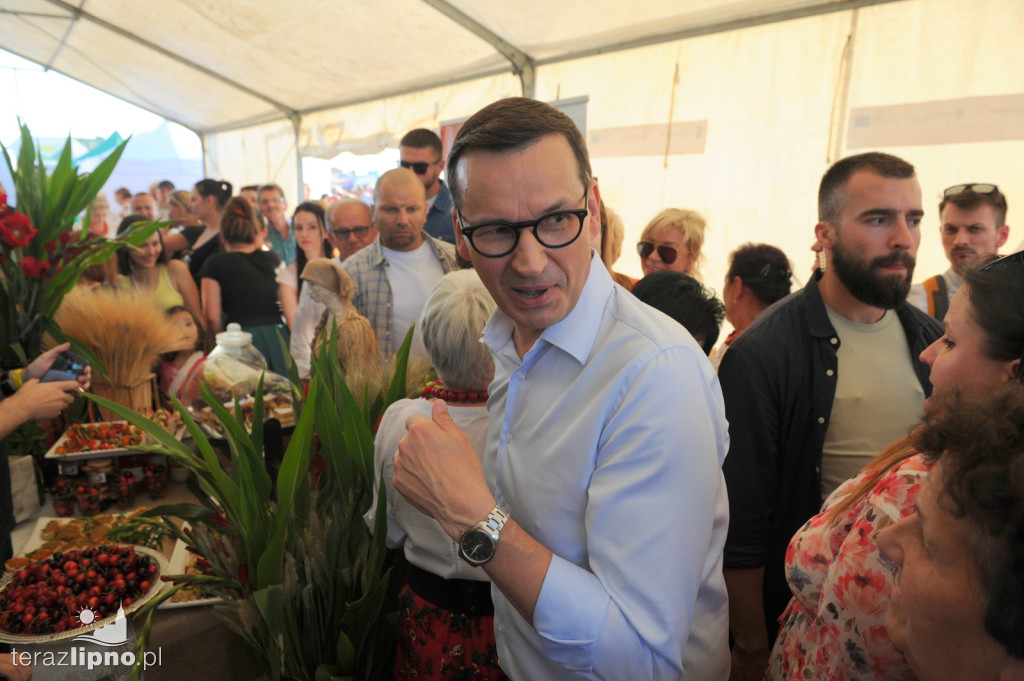 Premier Morawiecki w gminie Skępe