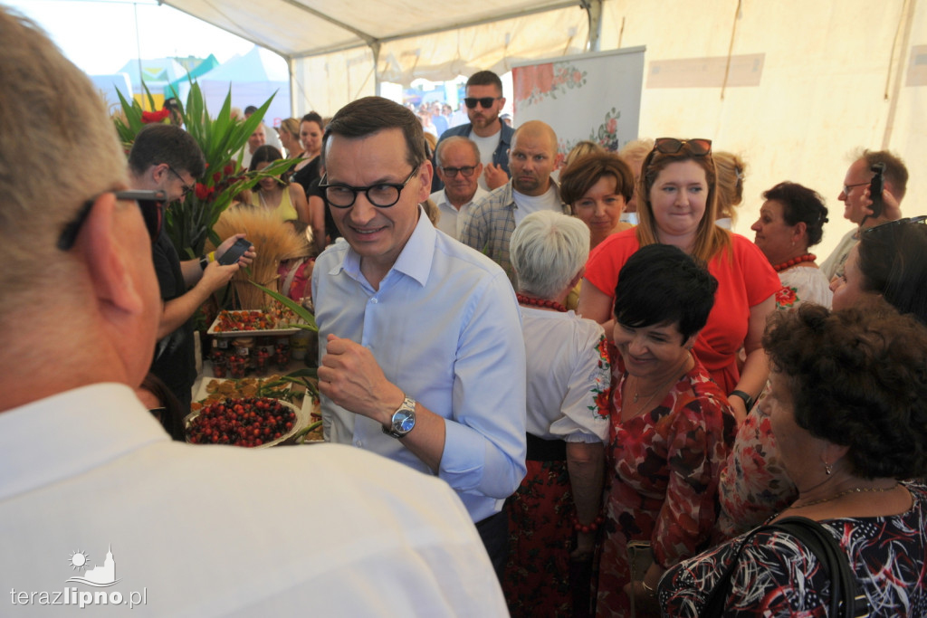 Premier Morawiecki w gminie Skępe