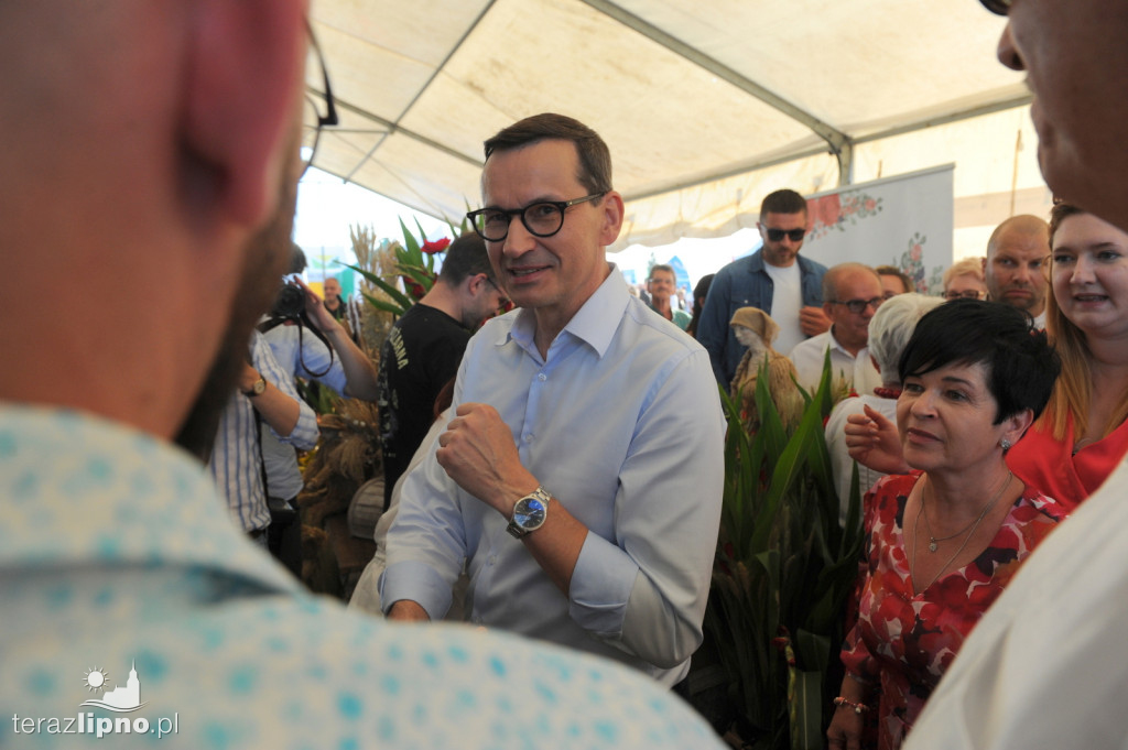 Premier Morawiecki w gminie Skępe