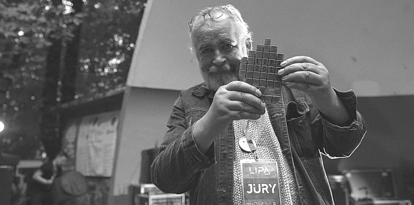 Yach Paszkiewicz był jednym z jurorów Festiwalu "Lipa". /fot. Maciej Kamiński