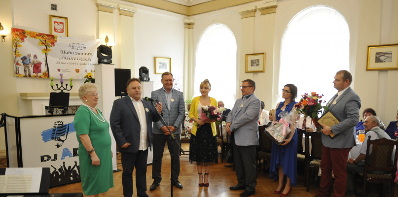 W kierunku seniorów spłynęło wiele życzeń i ciepłych słów. /fot. Marcin Jaworski