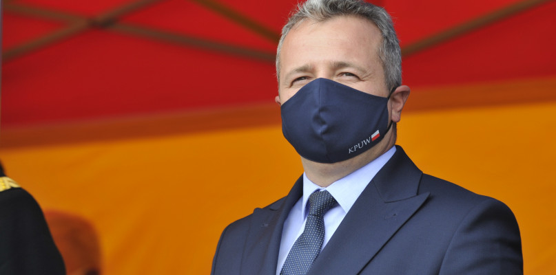 Wojewoda Kujawsko-Pomorski Mikołaj Bogdanowicz poinformował, że jest zakażony koronawirusem. /fot. Marcin Jaworski