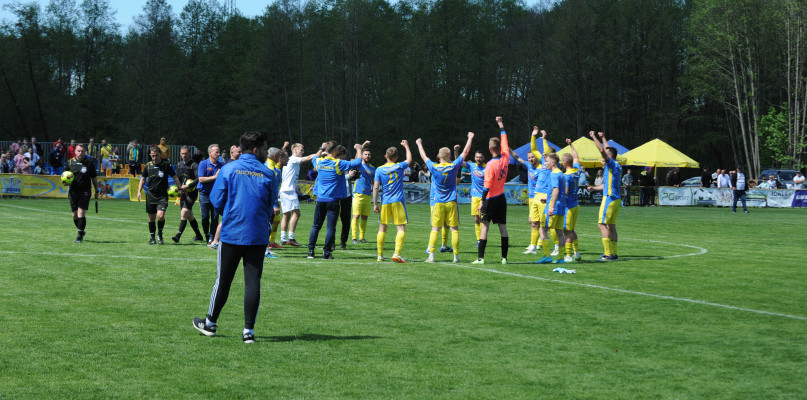 Tłuchowia Tłuchowo pokonała Mień Lipno 9:1. /Fot. Marcin Jaworski