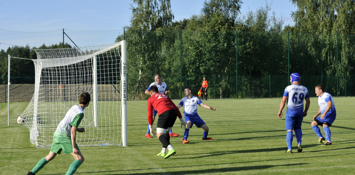 Niestety Wicher Wielgie przegrał z Orłem Służewo aż 2:6. /Fot. Marcin Jaworski