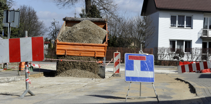 Prace remontowe na Osiedlu Kwiatów potrwają do czerwca bieżącego roku. /Fot. Marcin Jaworski