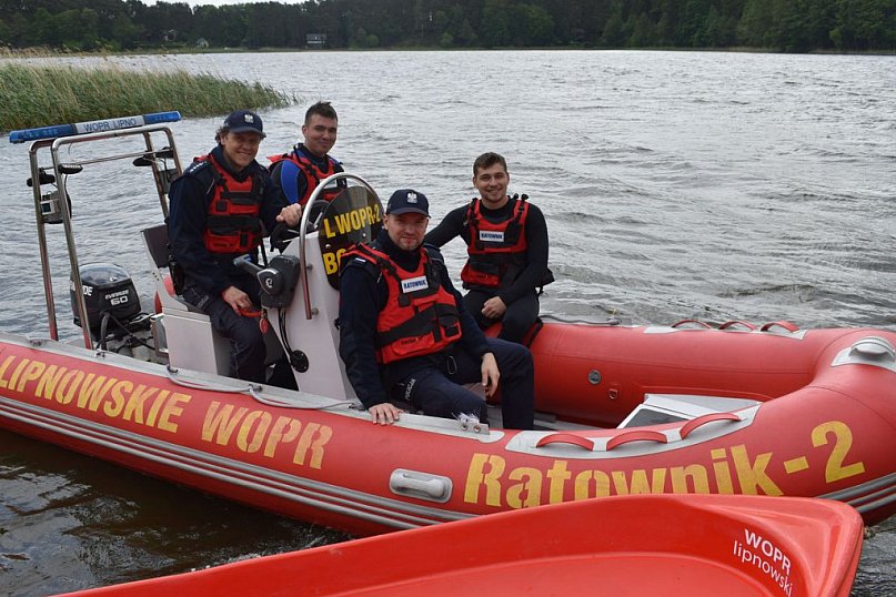 Wspólne patrole WOPR i KPP w Lipnie