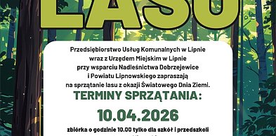 Wspólne sprzątanie lasu w Lipnie. Mieszkańcy zadbają o środowisko