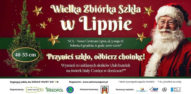 Zamień szkło na świąteczne drzewko – już 6 grudnia w Lipnie! - 14843